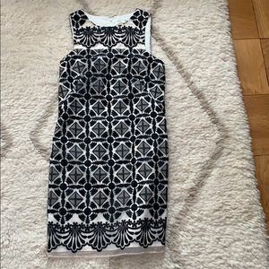 Shoshanna embroidered dress